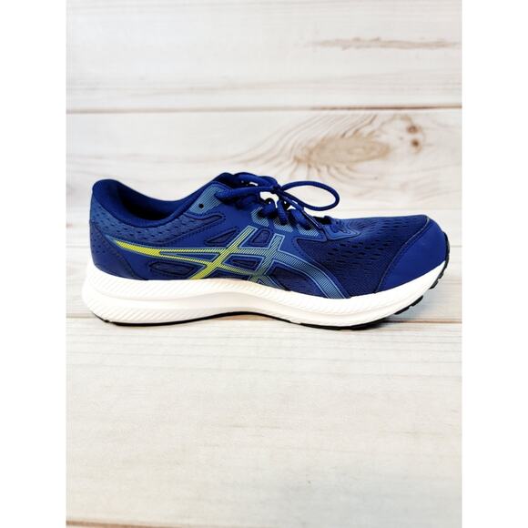 Asics Gel Contend 8 Blue Running Shoes Sneakers Mens Size 10 Extra Wide 1011B492 - Picture 10 of 16